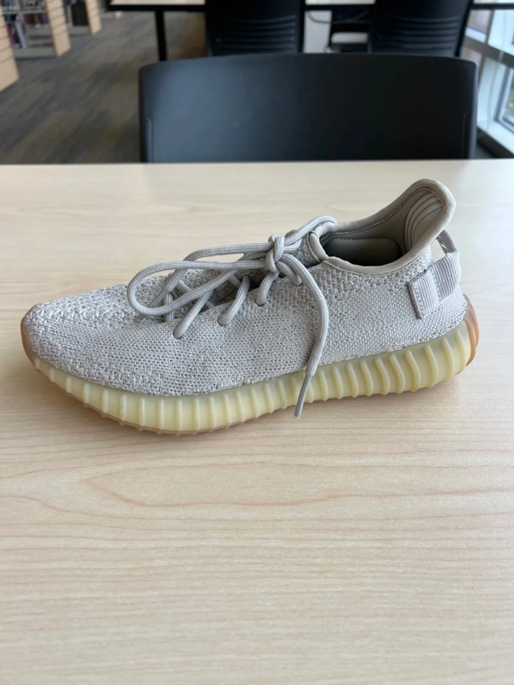 YEEZY x Adidas 350 V2 sesame sneakers neutral modern futuristic streetwear 6.5 - Picture 11 of 12
